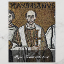 Chor Mosaics At San Vitale In Ravenna, Szene: Kais Flyer Design