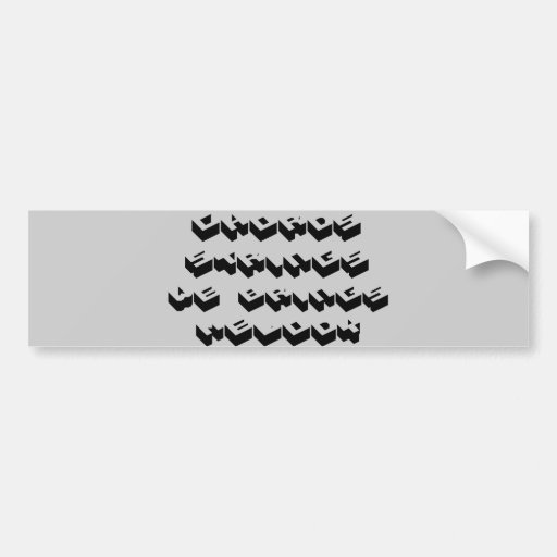 Chords, Strings, We Bring, Melody Bumper Stickers