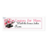 Chore Coupon for Mom business cards