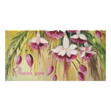 CHOROES- thnk you card Personalized Photo Card