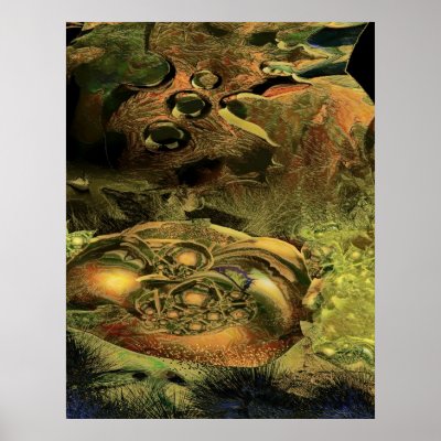 Chosen meditation spot print by talisbird