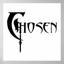 Chosen (Vertical Scythe) Poster