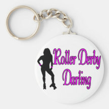 Chouchou de Derby de rouleau Porte-clef