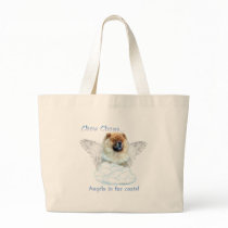Chow Chow Angel Tote Bag