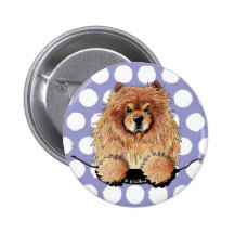 Chow Chow Button