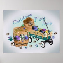 Chow Chow Christmas Play Poster