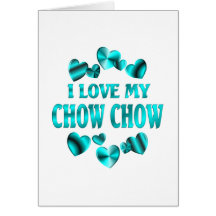 CHOW CHOW Love Cards