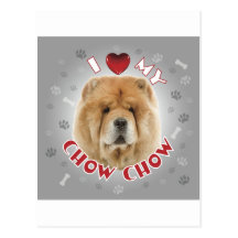 Chow Chow Post Cards