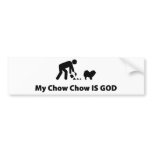 Chow Chow Rough-Coat Bumper Stickers