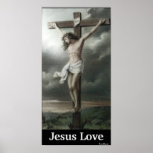 Chrétien classique Illustration-Cust. d'amour de J Affiches