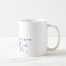 Chrétien silencieux mugs