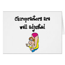 Chriopractor Greeting Card