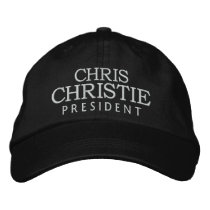 Chris Christie 2012 embroidered hats