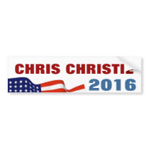 Chris Christie 2016 Bumper Stickers