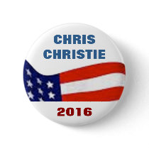 Chris Christie 2016 Pins