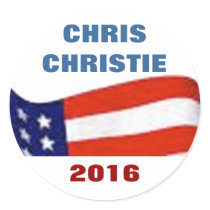 Chris Christie 2016 Stickers