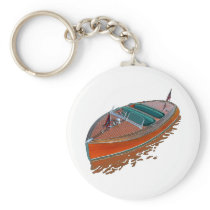 Chris-Craft Barrel Back Keychains