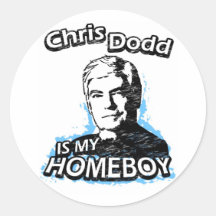 Chris Dodd is my homeboy Sticker