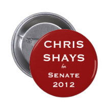Chris Shays for Senate Button