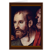 Christ And The Adulteress  By Cranach D. J. Lucas Greeting Card