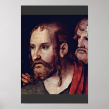 Christ And The Adulteress  By Cranach D. J. Lucas Poster