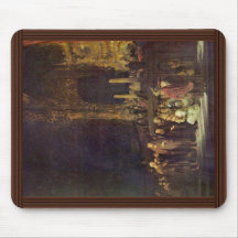 Christ And The Adulteress By Rembrandt Harmensz. Mousepad
