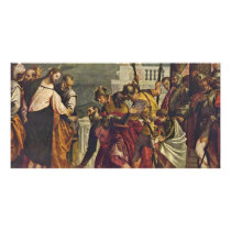 Christ And The Centurion Of Capernaum By Veronese Custom Photo Card