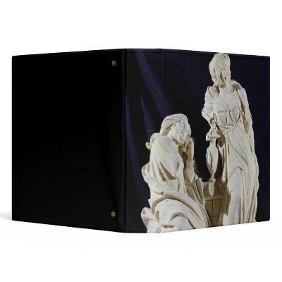 Christ and the Woman of Samaria 3 Ring Binders by bridgemanart