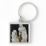Christ and the Woman of Samaria Key Chains