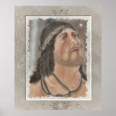 "Christ at the Column Sketch" by che18530
