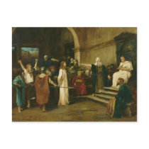 Christ Before Pilate, 1880 postcards