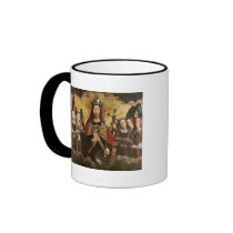 Christ Blessing, central panel from a triptych Coffee Mug