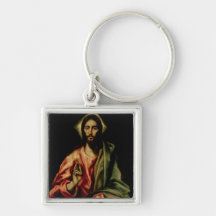 Christ Blessing Key Chains