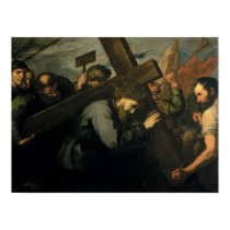 Christ Carrying the Cross, 1635 posters