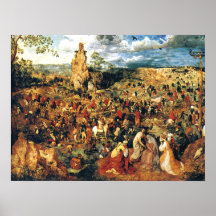 Christ Carrying the Cross Pieter Bruegel the Elder Posters