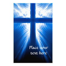 Christ Cross Personalised Stationery