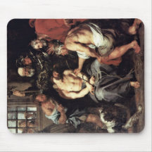 Christ, Crowned With Thorns By Dyck Anthonis Van Mouse Pad
