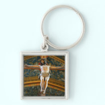Christ Crucified keychains