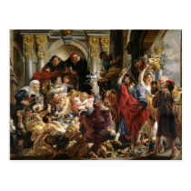Christ Driving the Merchants from the Temple postcards