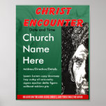 Christ Encounter Poster Red Green