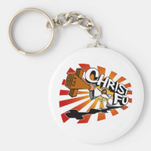 Christ Fu - Love Thy Unconscious Enemy Keychain