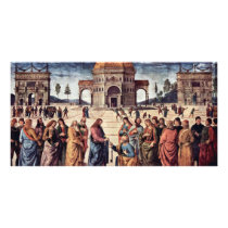 Christ Hands St. Peter The Keys To The Kingdom Photo Card Template