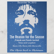 Christ Holiday Program Flyer