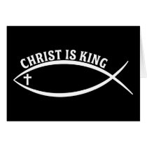 Christ Is King Greeting Card