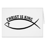 Christ Is King Card