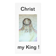 Christ my King Custom Photo Card