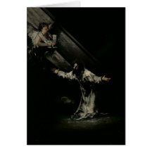 Christ on the Mount of Olives, 1819 Greeting Card