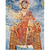 Christ Pantocrator By Italo-Byzantinischer Meister Acrylic Cut Out