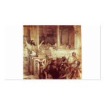 Christ Preaching at Capernaum. C. 1878-79 Business Card Templates