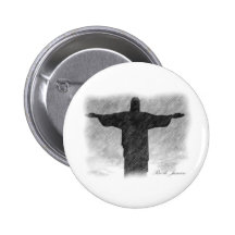 Christ Redeemer 1 Buttons